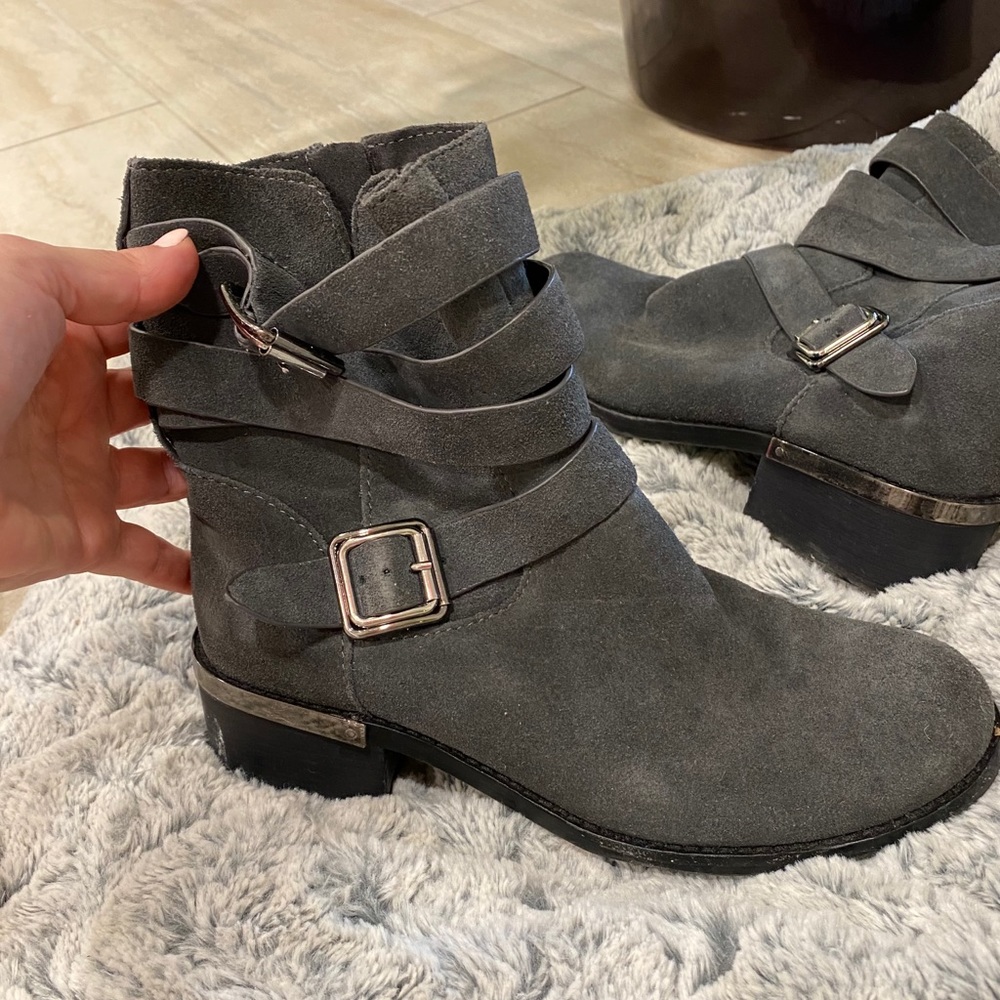VINCE Camuto Webey Moto Boots